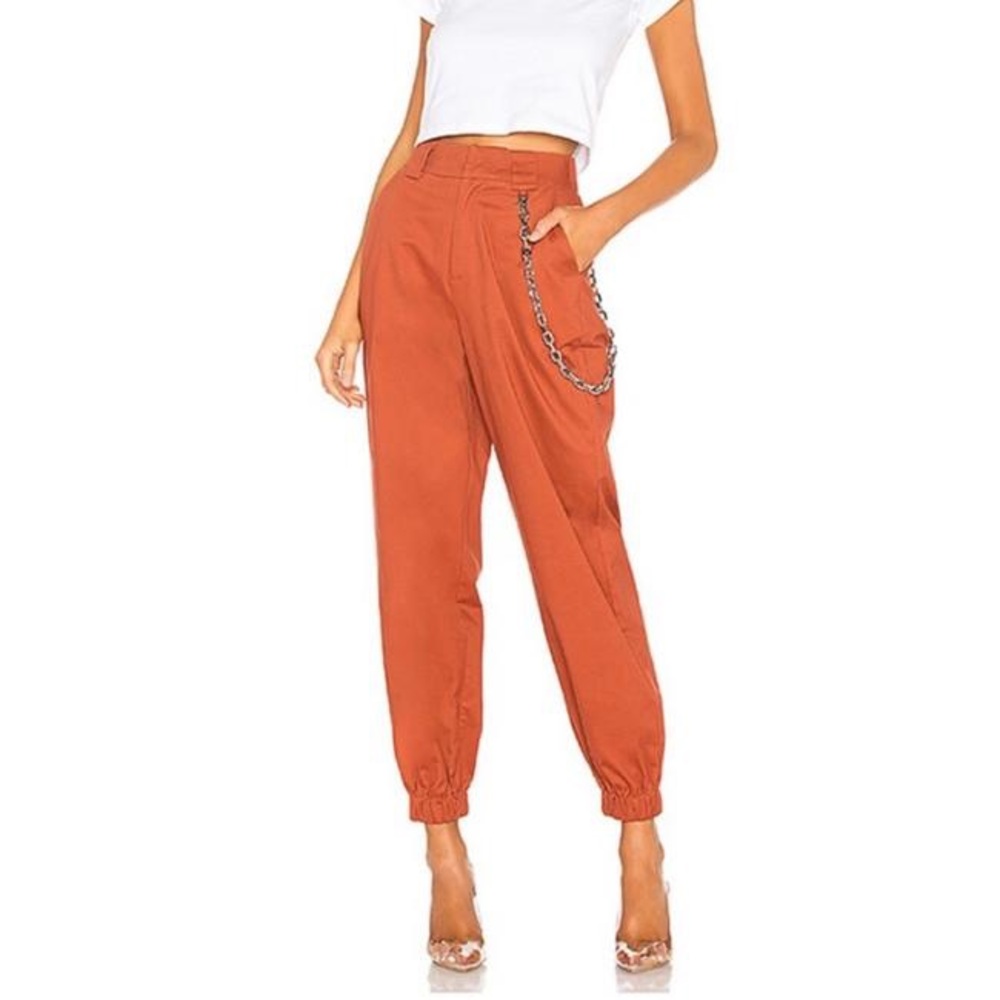 I AM GIA Cobain Pants (Orange Cargo Pants)